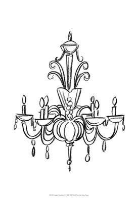 273x400 graphic chandelier ii of iv - Chandelier Drawing