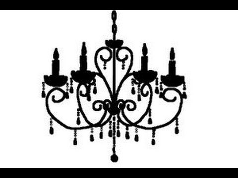 480x360 how to draw a chandelier - Chandelier Drawing