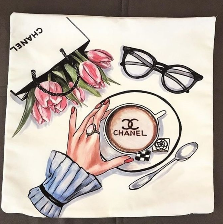 750x756 classy discovered - Chanel Drawing