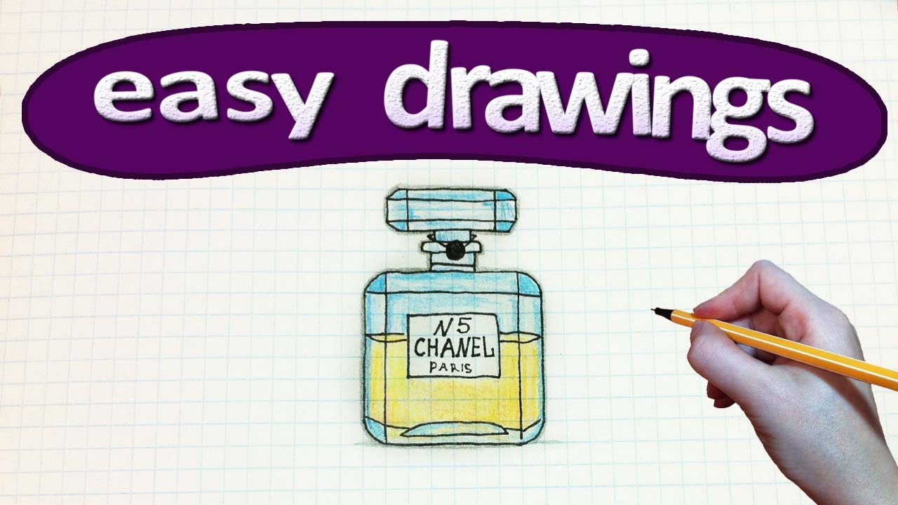 1280x720 Easy Drawings - Chanel Drawing