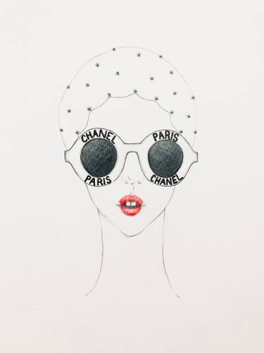 375x500 be chanel drawing - Chanel Drawing