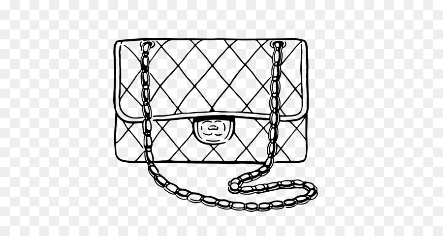 900x480 Fashion, Bag, Drawing, Transparent Png Image Clipart Free Download - Chanel No 5 Drawing