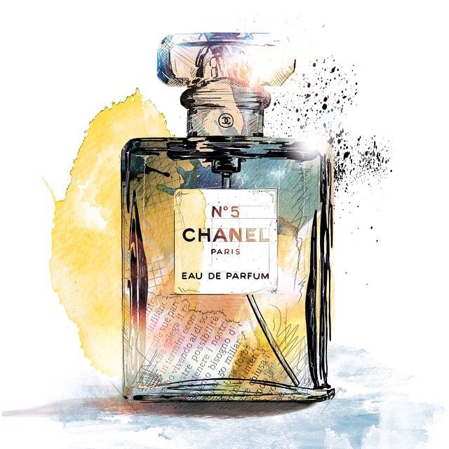 Chanel No 5 Drawing at PaintingValley.com | Explore collection of