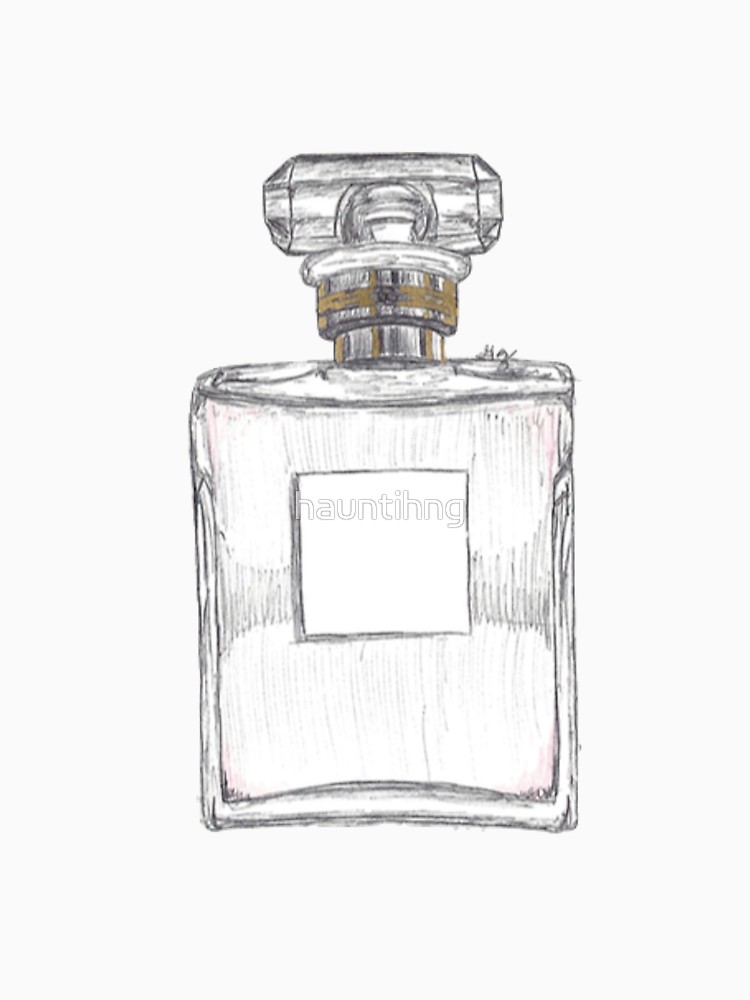 Chanel Perfume Bottle Drawing at PaintingValley.com | Explore