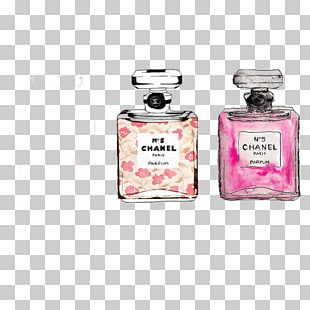 310x310 Drawing Perfume Png Cliparts For Free Download Uihere - Chanel Perfume Drawing