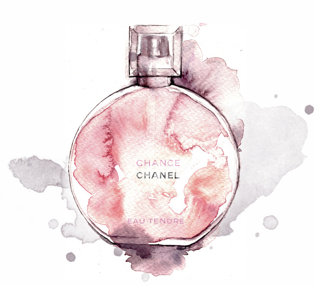 Chanel Perfume Drawing at PaintingValley.com | Explore collection of ...