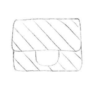 300x300 how to draw a chanel quilted bag lola glenn - Chanel Purse Drawing