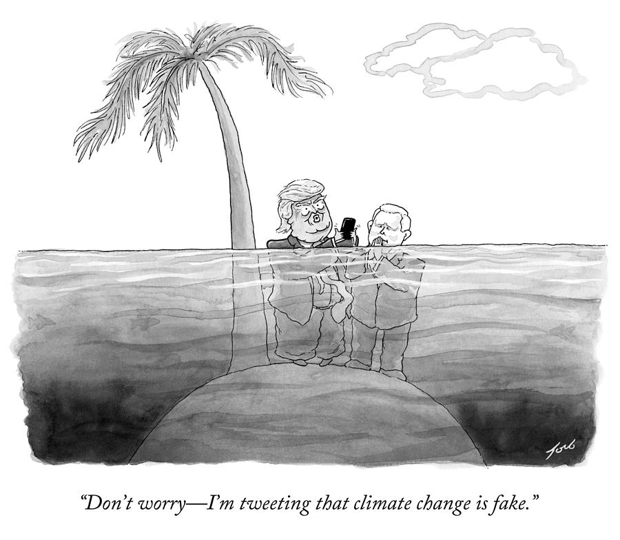 900x784 i'm tweeting that climate change is fake drawing - Change Photo To Drawing