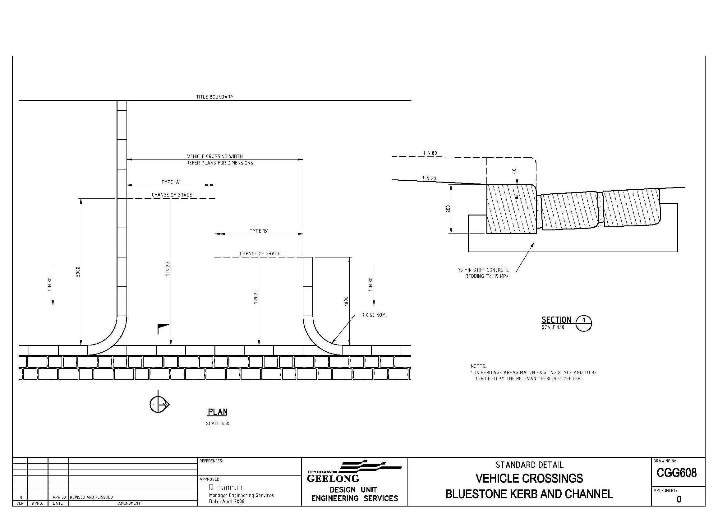 2339x1653 Civil Engineering Standard Drawings - Channel Drawing