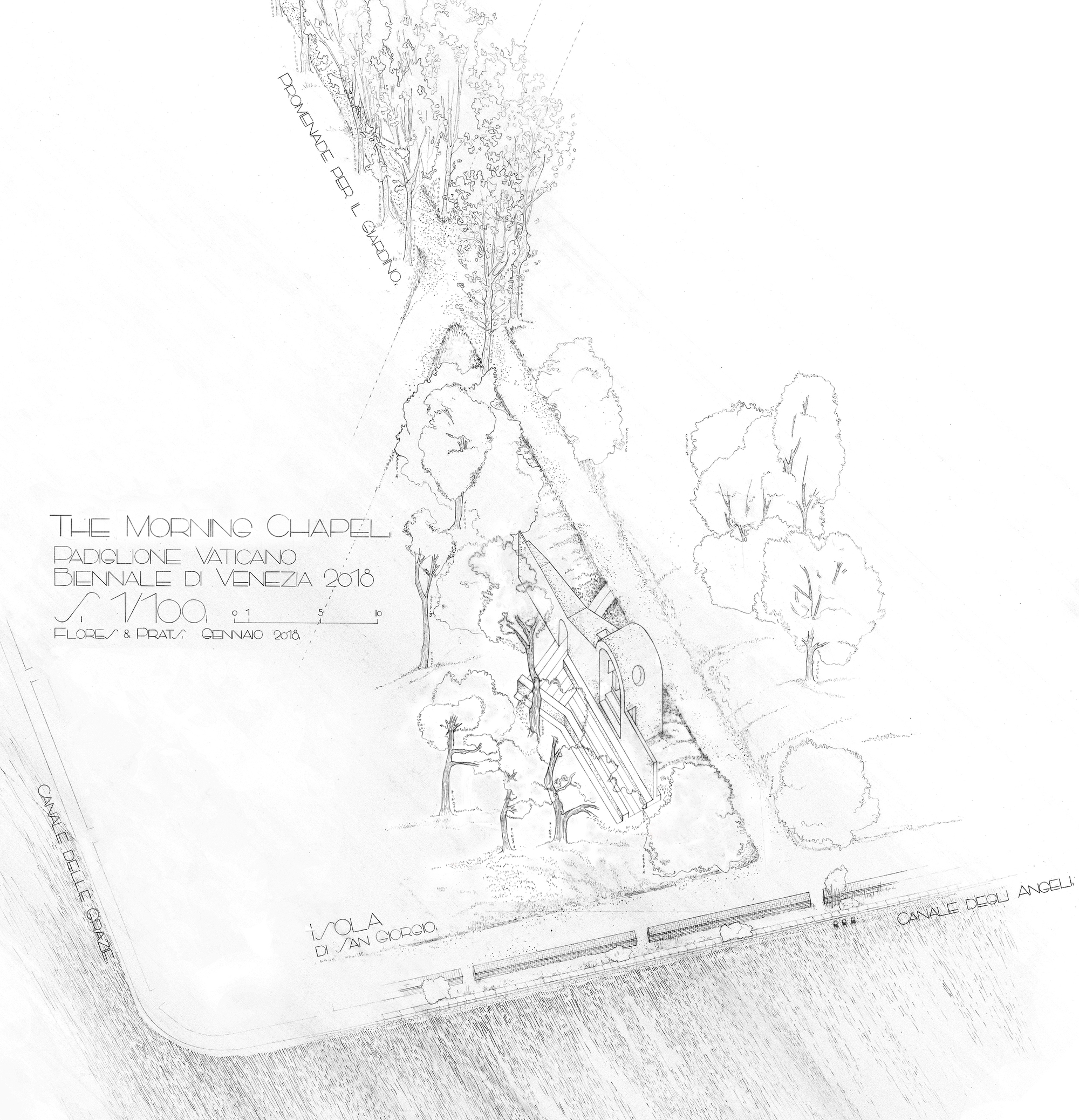 2000x2076 gallery of the morning chapel flores prats - Chapel Drawing