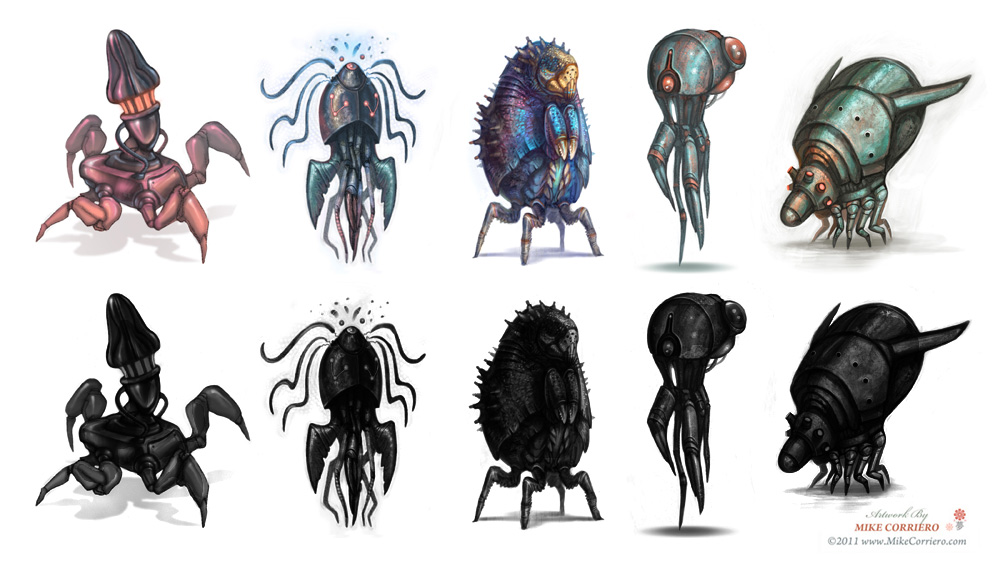1000x563 Character And Creature Design Notes The Use Of Silhouettes - Character Concept Drawing