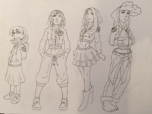 640x480 comic book, cartoon, and manga drawing part character development - Character Development Drawing