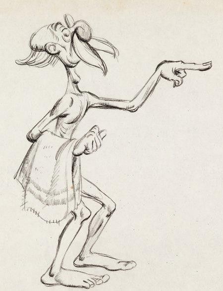 450x588 the reluctant dragon sir giles character development drawing - Character Development Drawing