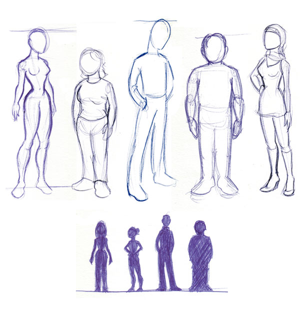 600x627 Human Anatomy Fundamentals Drawing Characters Consistently - Character Drawing