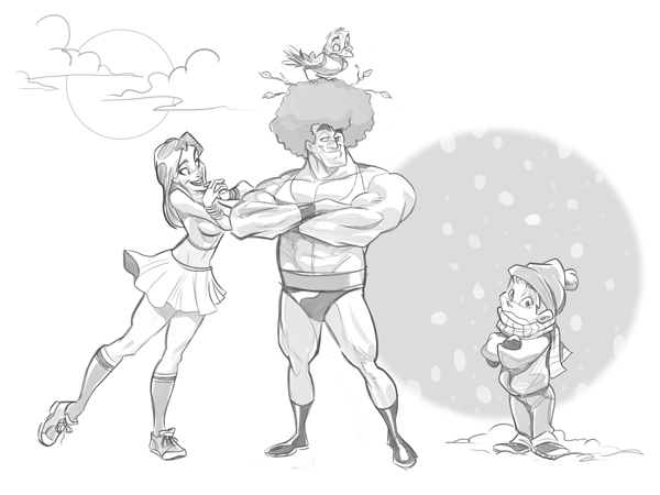 600x450 Cartoon Fundamentals How To Draw A Cartoon Body - Character Drawing