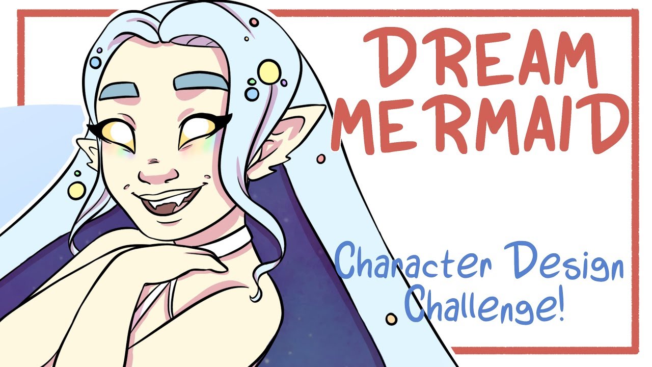 1280x720 Dream Mermaid - Character Drawing Ideas