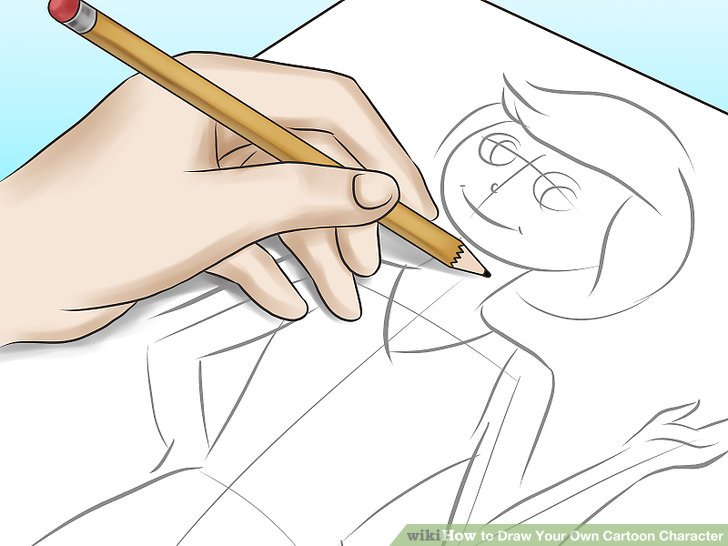 728x546 How To Draw Your Own Cartoon Character - Character Drawing Ideas