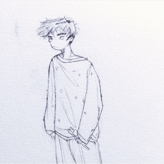 320x320 Oc Redesign I Love Drawing Messy Hair, I Should Design More - Character Drawing Ideas