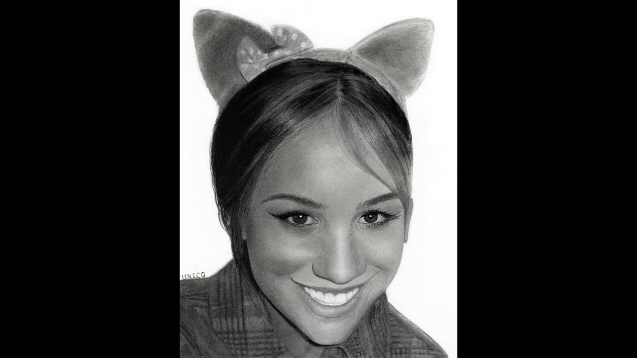 1280x720 Drawing A Commission - Charcoal And Graphite Drawing