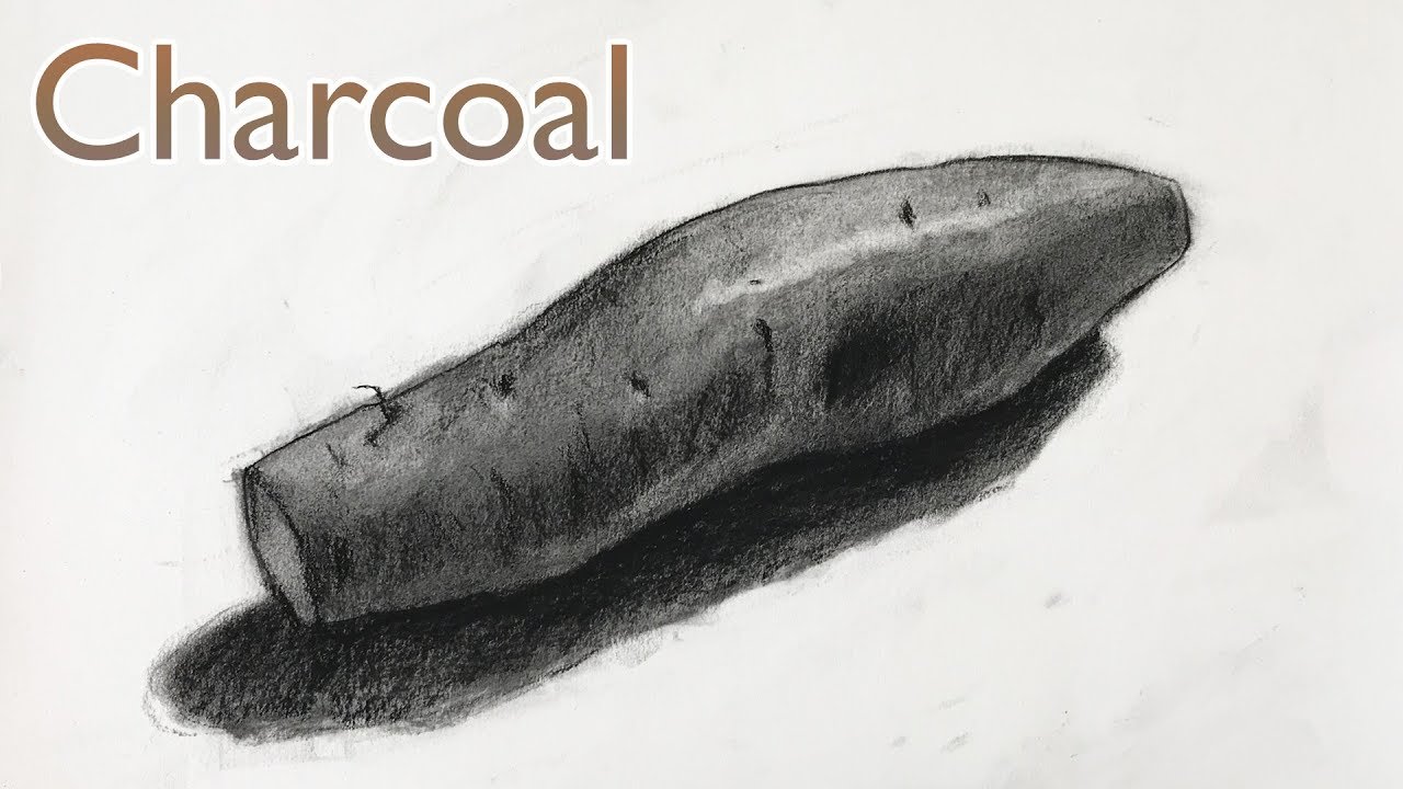 1280x720 Charcoal Drawing Lesson For Beginners Step - Charcoal Drawing