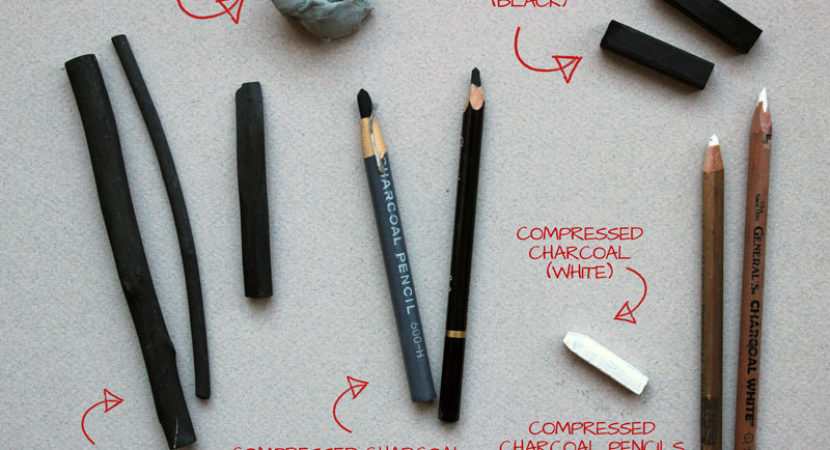 830x450 charcoal drawing techniques for beginners - Charcoal Drawing For Beginners