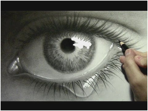 480x360 Charcoal Drawing Tutorial Pretty Best Ideas About Realistic Eye - Charcoal Drawing Ideas
