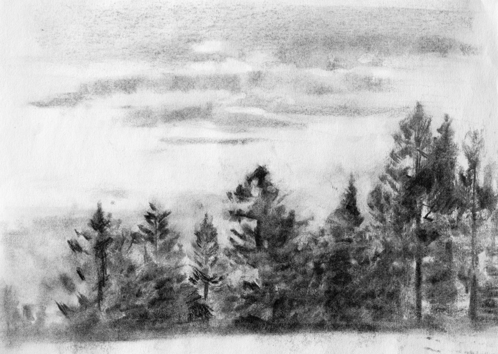 1000x711 drawing ideas wallpapers the main loop charcoal drawing - Charcoal Drawing Ideas