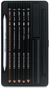 167x300 cretacolor noir charcoal drawing set - Charcoal Drawing Set