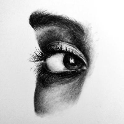 400x400 Art Workshop - Charcoal Eye Drawing