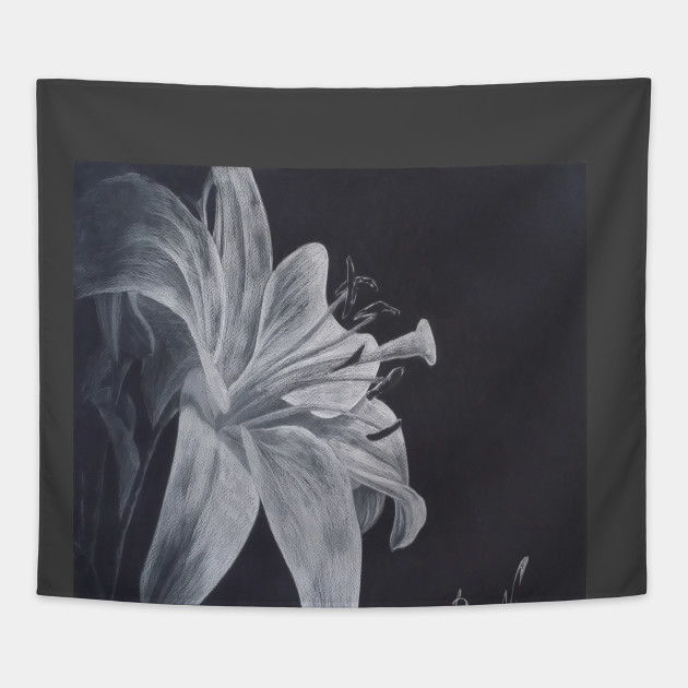 630x630 Flower Charcoal Drawing - Charcoal Flower Drawing