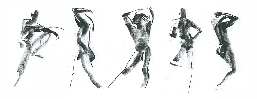 1000x386 gesture drawing - Charcoal Gesture Drawing