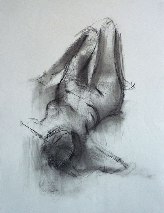 570x738 figure drawing in drawings, gesture drawing - Charcoal Gesture Drawing