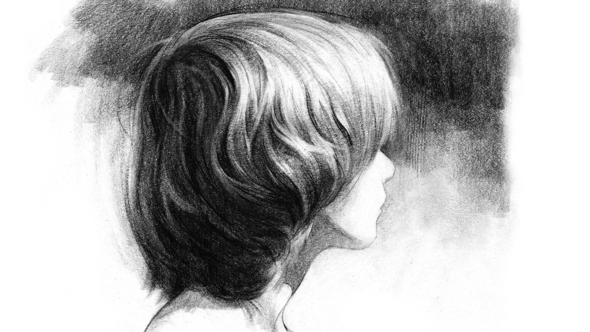 1920x1080 how to draw hair proko - Charcoal Hair Drawing