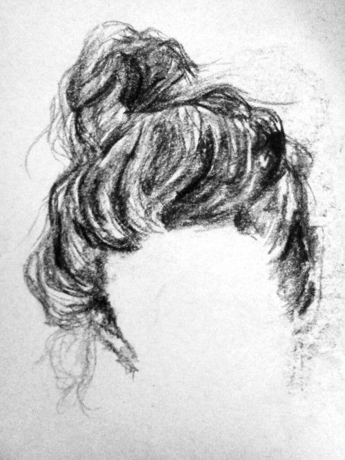 500x667 Charcoal Drawing Hair Beauty Art, Art Sketches, Illustration Art - Charcoal Hair Drawing