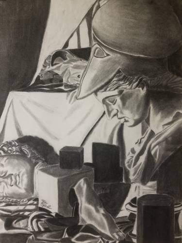 375x500 Charcoal Still Life - Charcoal Still Life Drawing