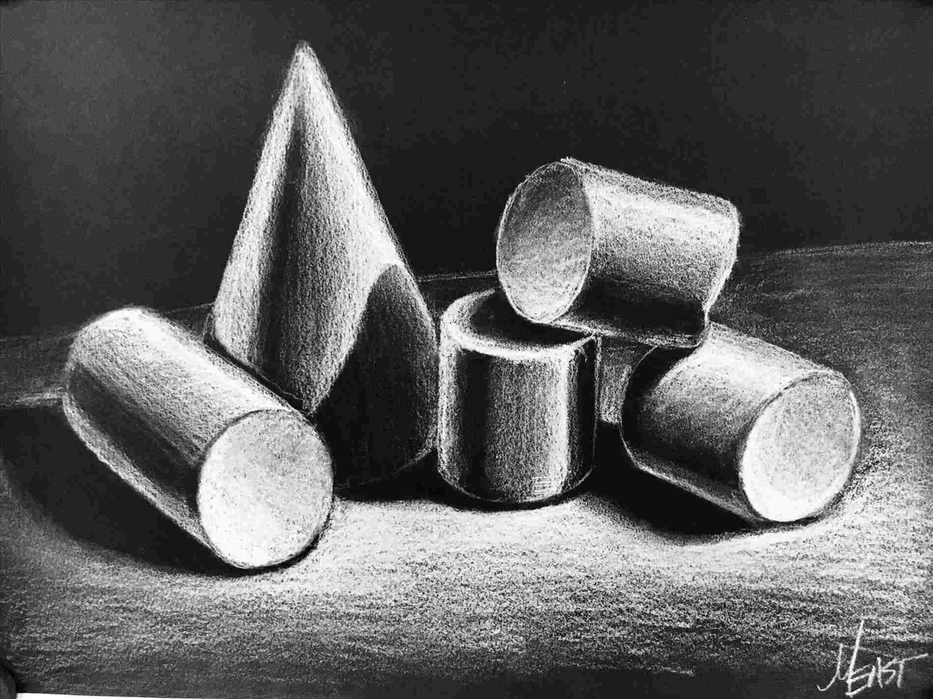 1899x1424 charcoal still life black and white drawing still life drawings - Charcoal Still Life Drawing