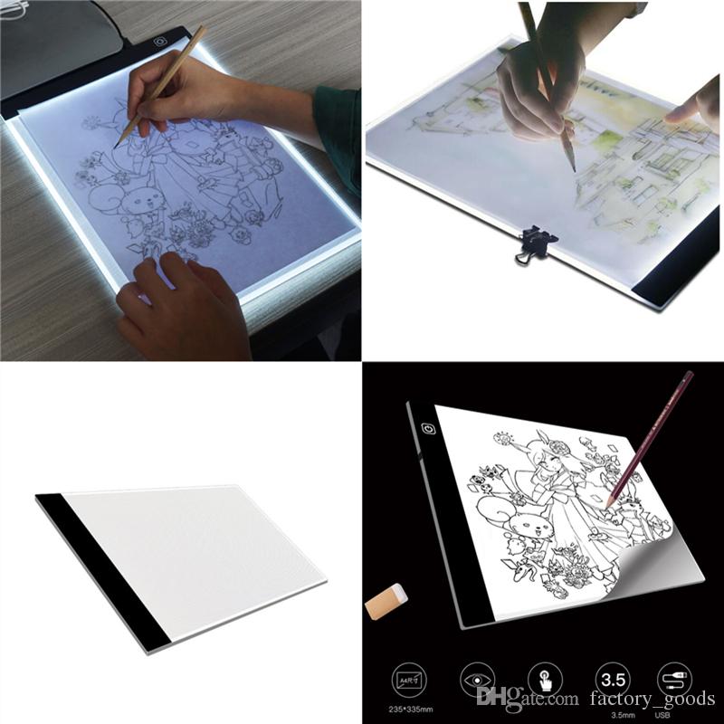 800x800 Led Drawing Board Touch Sketching Copy Board Ultra - Charge Drawing