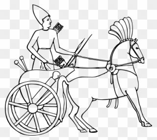 320x286 ramesses ii on chariot - Chariot Drawing