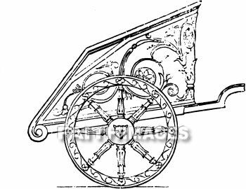 350x270 roman chariot design chariot roman chariots romans - Chariot Drawing