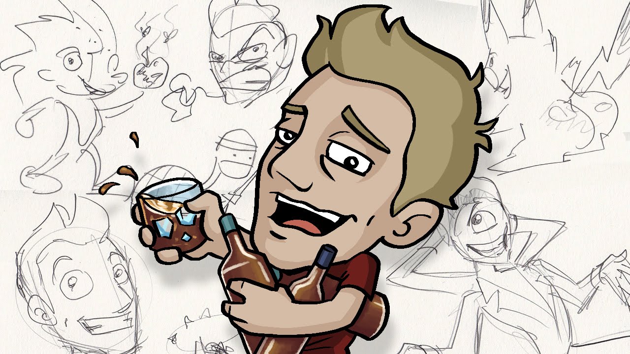 1280x720 Drunk With Jazza Chug For Charity! - Charity Drawing