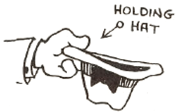 350x223 Drawing A Cartoon Hand Holding A Hat Out For Charity - Charity Drawing