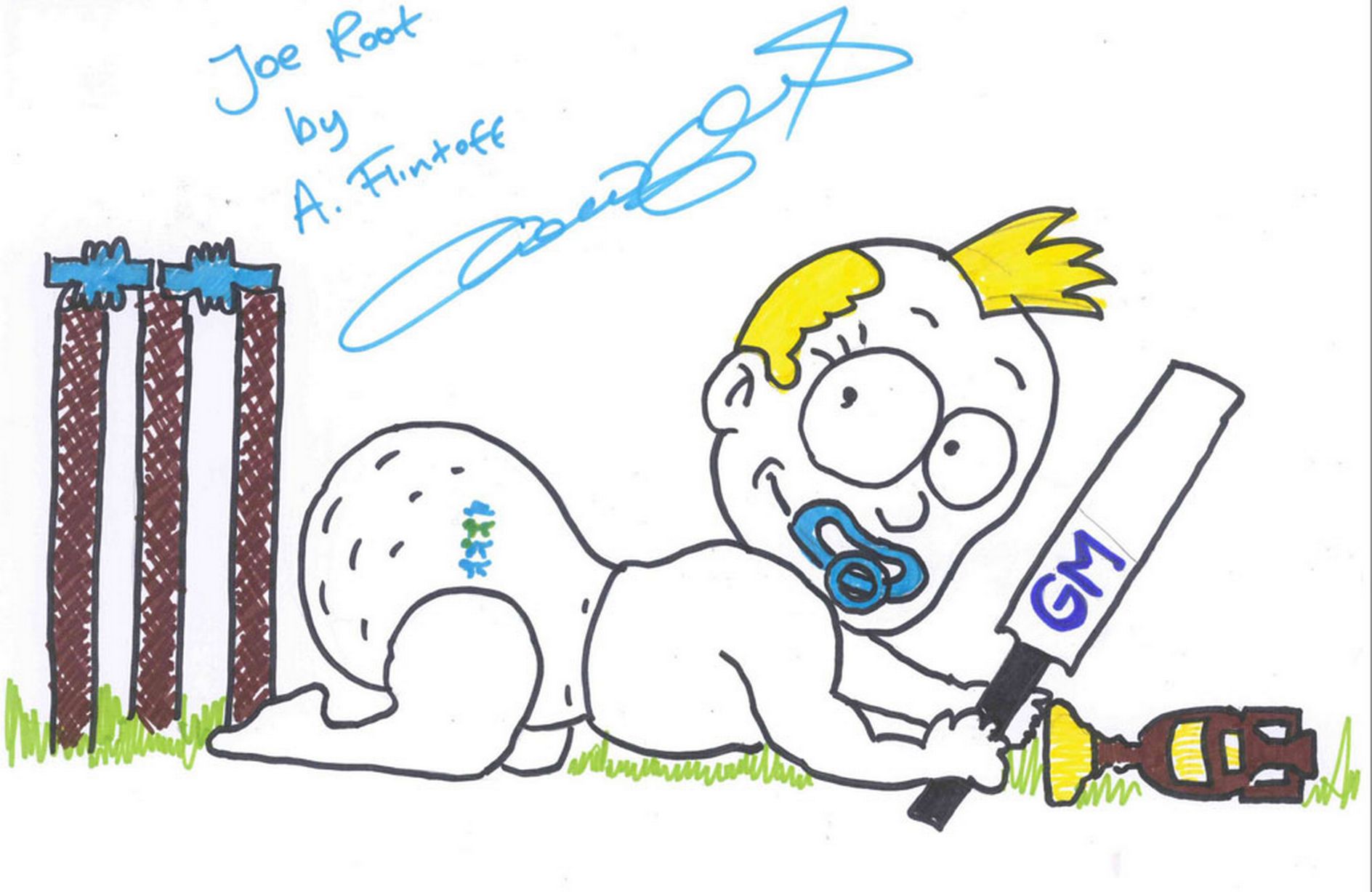 1888x1227 Charity Cricket Drawings - Charity Drawing