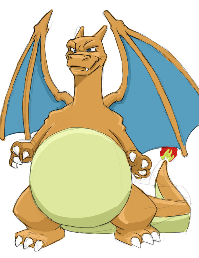 700x906 Charizard Drawing - Charizard Drawing