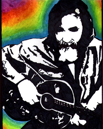 399x499 Charles Manson Drawing - Charles Manson Drawing