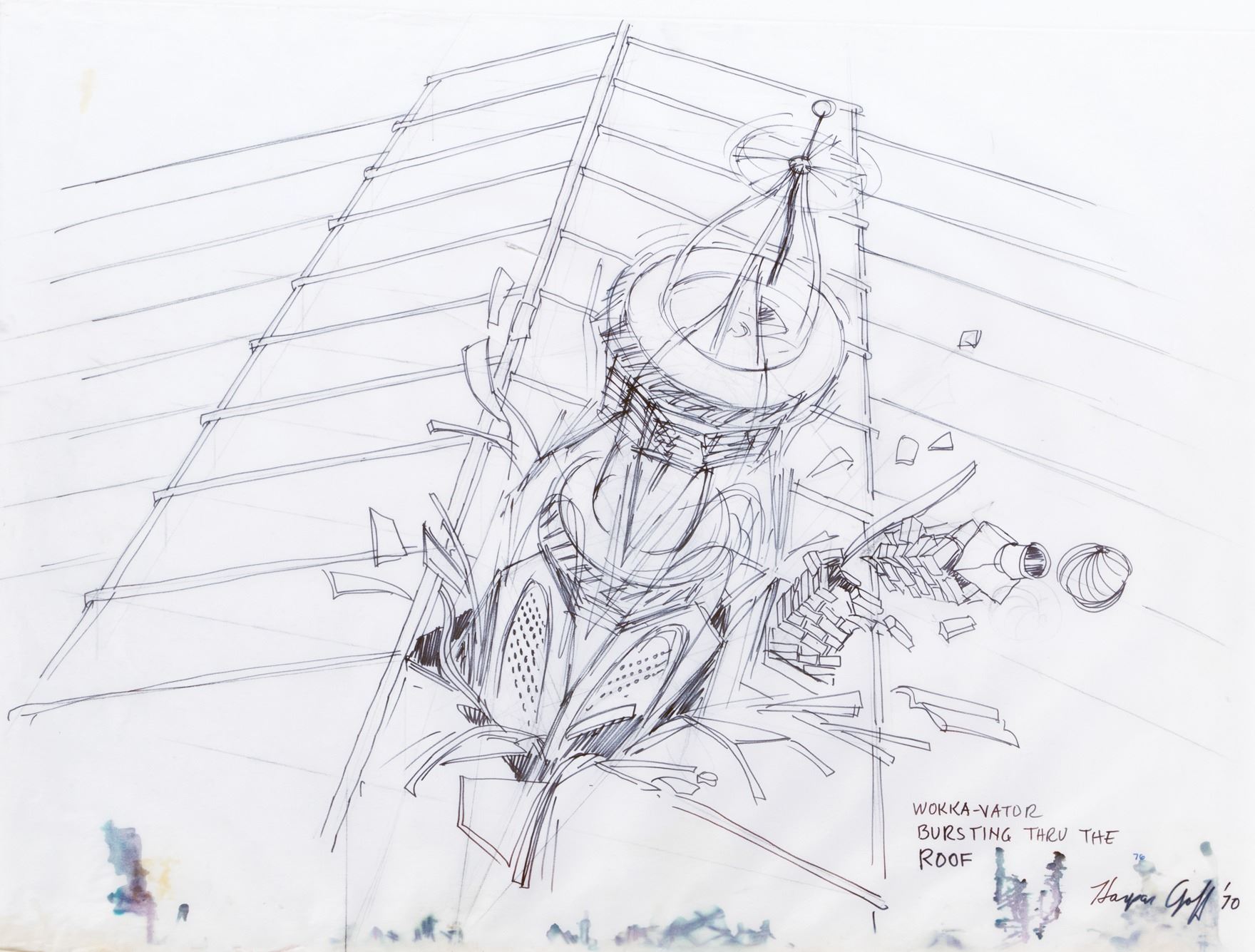 1760x1335 Harper Goff - Charlie And The Chocolate Factory Drawing