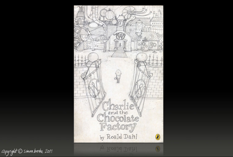 760x510 Willy Wonka Simon C Brooke - Charlie And The Chocolate Factory Drawing