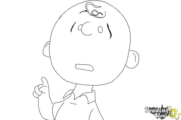 600x400 how to draw charlie brown from the peanuts movie - Charlie Brown Drawing