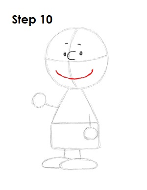 300x388 how to draw charlie brown - Charlie Brown Drawing