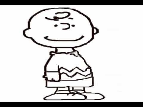 480x360 how to draw charlie brown - Charlie Brown Drawing