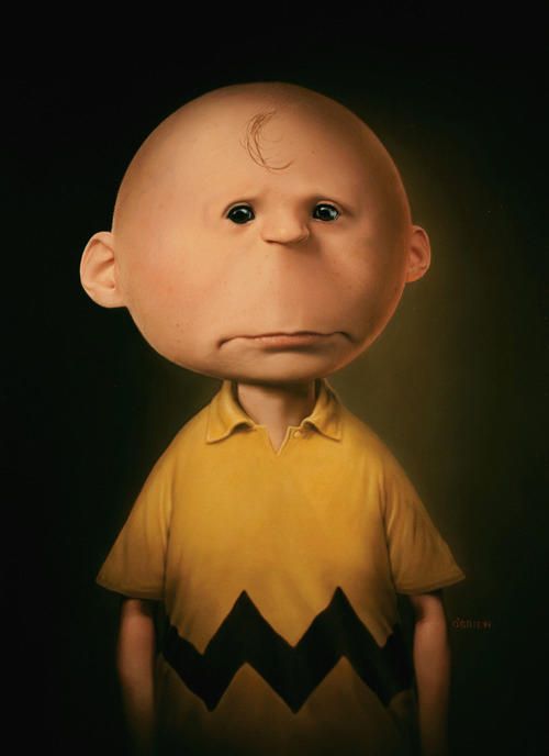 500x688 realistic charlie brown drawing is depressing as hell - Charlie Brown Drawing